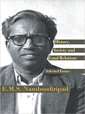 cover image of History, Society and Land Relations